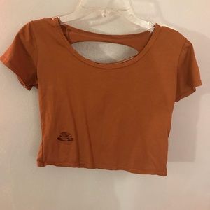 Ripped Crop top